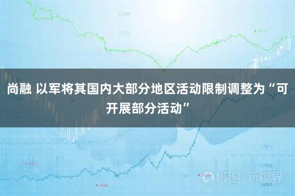 尚融 以军将其国内大部分地区活动限制调整为“可开展部分活动”