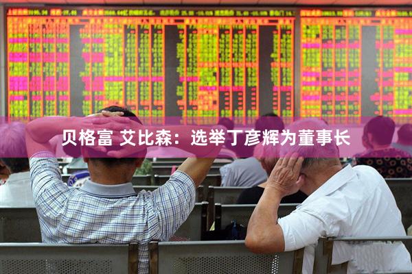 贝格富 艾比森：选举丁彦辉为董事长